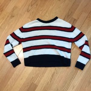 Striped Crew Neck Sweater